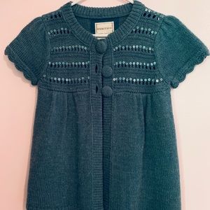 Icy Blue Knit Cardigan